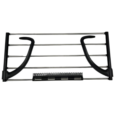 Складная сушилка для белья на балкон окно Folding Clothes Shelf Съемная сушка для одежды на батарею