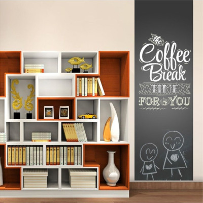 Самоклеюча плівка для малювання крейдою 45х30см Black Board Sticker дошка на стіну з крейдою