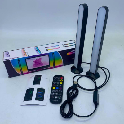 Світлодіодні панелі RGB Настільні світильники з APP SMART та пультом LT-22 Фонове LED світло комплект 2 шт