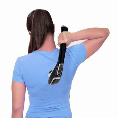 Вібраційний ручний масажер Body Massager JY-8820B для всього тіла багатофункціональний з 6 насадками