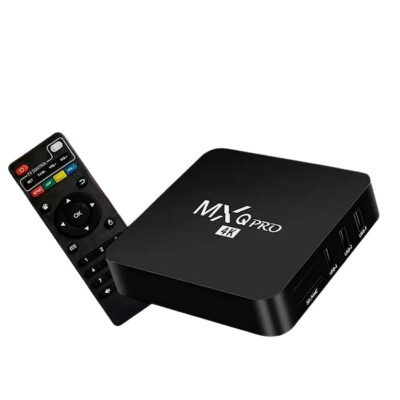 Смарт приставка TV Box MXQ 4k Pro 5G для телевізора з пультом медіаплеєр Android 4/64 GB