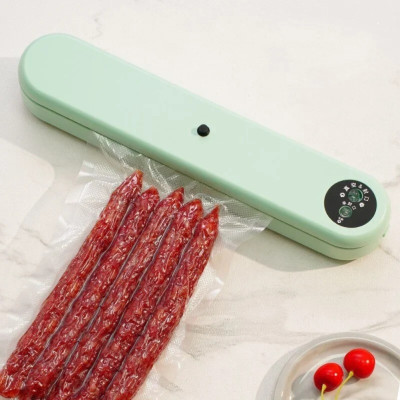 Вакуумний пакувальник автоматичний побутовий Вакууматор Vacuum Sealer апарат для пакування продуктів