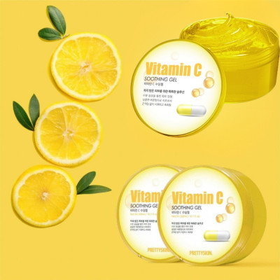 Универсальный гель Vitamin C Soothing Gel для лица и тела с витамином С успокаивающий 300 мл