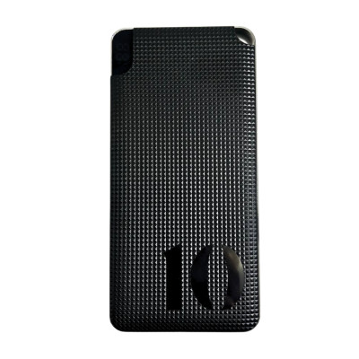 Повербанк Power Bank MMCtech 15000 mAh Зовнішній акумулятор з дисплеєм Чорний