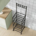 Стелаж підлоговий з гачками на 4 яруси Hook Storage Rack SKLM-21 Полиця стійка для кухні