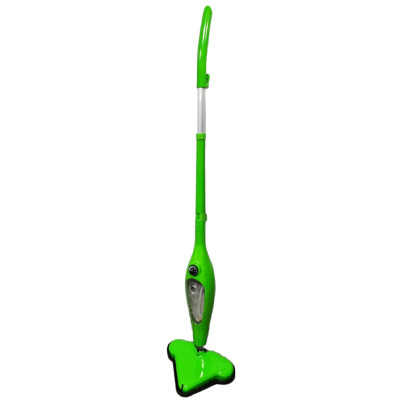 Парова швабра 12 в1 пароочисник H2O Steam Mop Х12 електрошвабра універсальна  Зелена