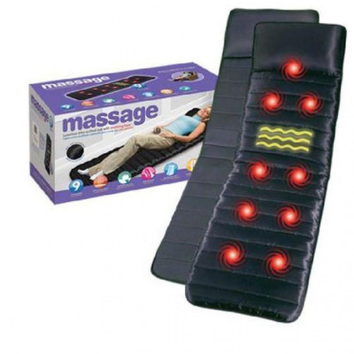 Масажний матрац килимок з підігрівом Massage Paradise Масажер для спини і шиї електронний
