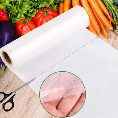 Гофровані пакети для вакууматора в рулоні для вакуумного пакувальника 25х500 см