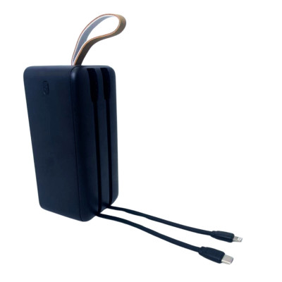 Повербанк 50000 mAh Power bank PX587D зарядний пристрій 22,5W USB Type-C Lightning для телефону роутера