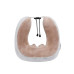 Массажная подушка для шеи U Shaped Massage Pillow Brown Массажер подкова ИК подогрев вибрация массаж роликовая