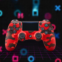 Джойстик геймпад DualShock 4 Red Camo бездротовий багатофункціональний контролер для PS4 червоний