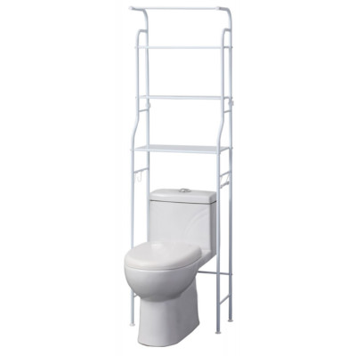 Полиця підлогова над унітазом Toilet Rack Металевий стелаж над пральною машиною