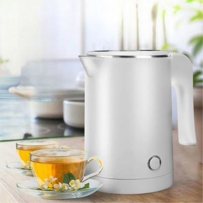 Чайник електричний 0,8л Hoffmans Electronics HM-2561 Електрочайник для дому 1000W Білий