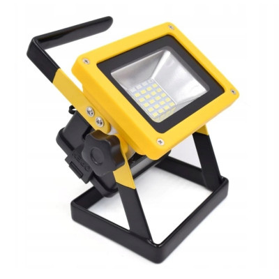 Акумуляторний переносний прожектор Led FloodLight 30W ручний світлодіодний ліхтар на підставці