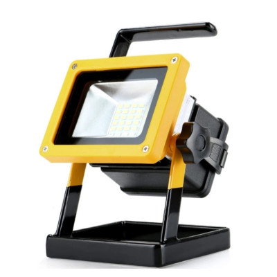 Акумуляторний переносний прожектор Led FloodLight 30W ручний світлодіодний ліхтар на підставці
