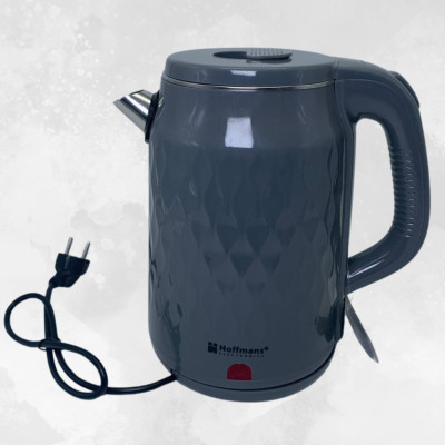 Електричний чайник 2,5 л Hoffmans Electronics HM-2542 Електрочайник для дому 2000W Сірий