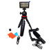Набір для блогера Vlogger Kit з кульової голівкою штатив мікрофон спалах затиск для смартфона і екшн камери