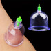 Комплект вакуумних банок 12 шт із насосом для масажу всього тіла набір для домашньої банкової терапії