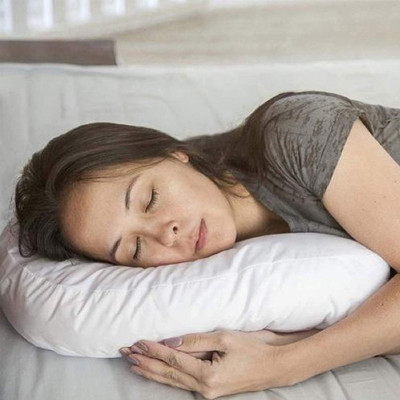 Подушка ортопедична на одну сторону Side Sleeper Pro White Подушки підкови для шиї і для сну на боці