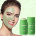 Зеленая маска стик для лица с органической глиной и зеленым чаем Green Stick Mask для глубокого очищения