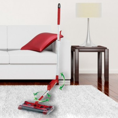 Електровіник швабра Swivel Sweeper G3 акумуляторний пилосос Свивел Свипер Red