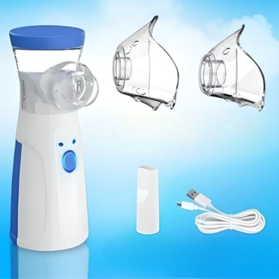 Ручной аккумуляторный ингалятор для взрослых и детей Nebulizer Портативный небулайзер с паром на батарейках