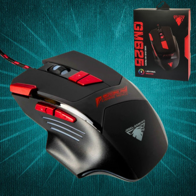 Комп'ютерна USB мишка Jedel GM625 Ігрова мишка з RGB підсвічуванням для геймерів проводна для комп'ютерних ігор