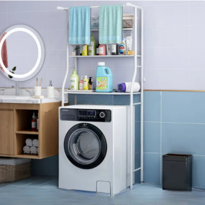 Полиця підлогова над унітазом Toilet Rack Металевий стелаж над пральною машиною