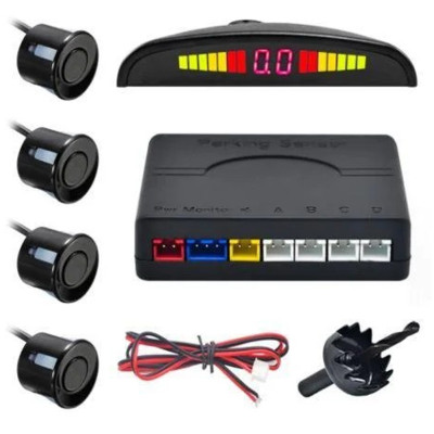 Парктронік паркувальний радар на 4 датчика Parking Assistant Sensor PS-201 Паркувальні системи