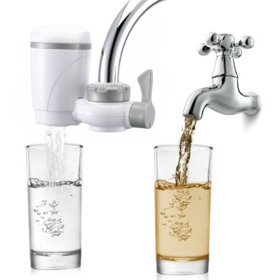 Насадка фільтр на кран для очищення води Water Purifier проточний очисник з активованим вугіллям