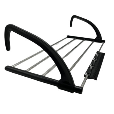 Складная сушилка для белья на балкон окно Folding Clothes Shelf Съемная сушка для одежды на батарею