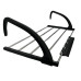 Складная сушилка для белья на балкон окно Folding Clothes Shelf Съемная сушка для одежды на батарею