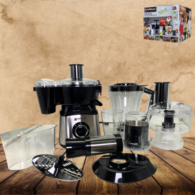 Кухонный комбайн 10в1 HM-1267 Hoffmans Electronics Соковыжималка кофемолка блендер измельчитель 1200W