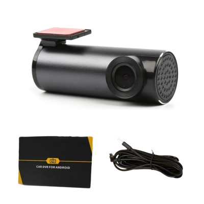 Відеореєстратор автомобільний USB DVR W7 на лобове скло для підключення до Android магнітолі