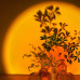 Sunset Lamp проекційний світильник веселка USB світильник проектор світло веселки атмосферна лампа для фото