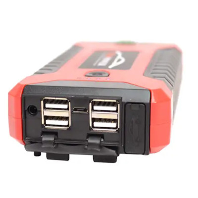 Пускозарядний пристрій JUMPSTARTER автомобільна пускова зарядка портативний бустер з компресором
