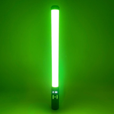 Лампа Led різнокольорова меч RGB Light Stick з пультом та штативом 2м акумуляторна лампа палиця для фото та відео