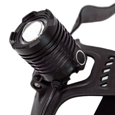 Акумуляторний налобний ліхтар Head Lamp 8775 з фокусуванням променя Led ліхтарик на голову перезаряджуваний