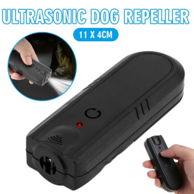 Ультразвуковой отпугиватель для собак Dog repeller TJ 3008  Карманный Черный