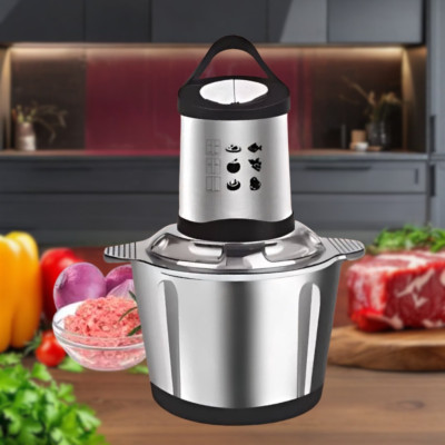 Измельчитель электрический Hoffmans Electronics НМ-8840 с металлической чашей 2л универсальный чоппер 1200Вт