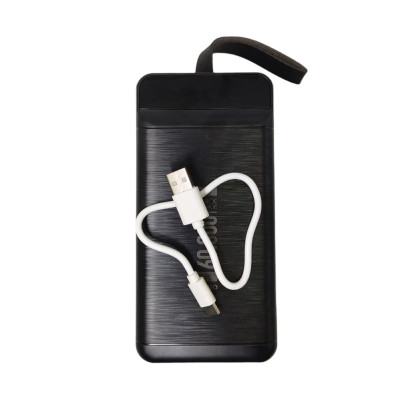 Powerbank 60000 QC60 Micro USB Type С Lightning з ліхтариком Зарядка повербанк 60000 mAh