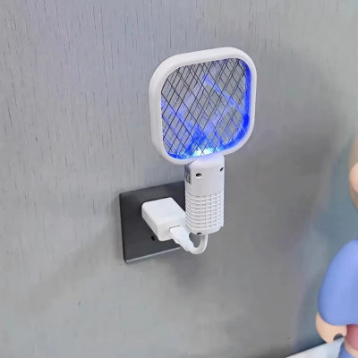 Пастка від мух і комарів електрична лампа ракетка від комах від USB