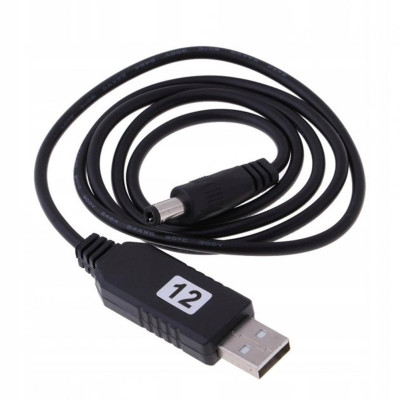 USB кабель для роутера від Power Bank перехідник перетворювач 12V кабель живлення від повербанку