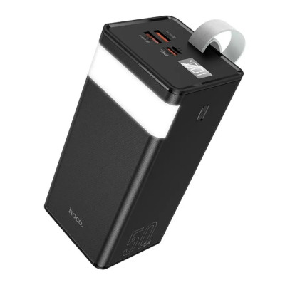 Повербанк 50000 mAh зі швидкою зарядкою універсальний зарядний пристрій Hoco J86А 22,5W USB Type-C micro USB
