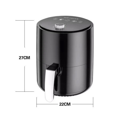 Безмасляна фритюрниця зі знімною чашею Air Fryer BW-3011 Аерофритюрниця без олії з таймером та чашею 3.2л