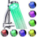 Душова лійка зі світлодіодним підсвічуванням led shower 7 Colors верхній душ для ванної кімнати світлодіодна насадка