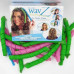 Гнучкі спіральні бігуді Hair Wavz для хвилястих локонів різної довжини волосся спіральки для гарних кучерів