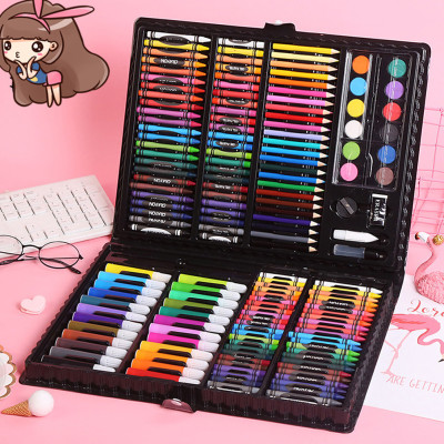 Набор для рисования и творчества Чемоданчик с фломастерам карандаши для детей Art Set 150 предметов