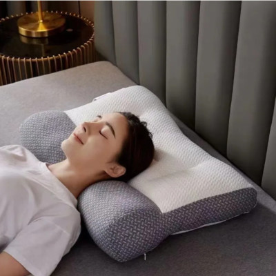 Подушка ортопедична Pillow03 для здорового сну Ергономічна подушка анатомічної форми для шиї