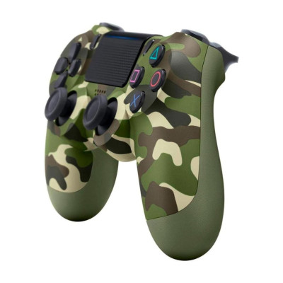 Джойстик геймпад DualShock 4 Green Camo бездротовий багатофункціональний контролер для PS4 камуфляж